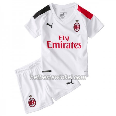 AC Milan Kind Voetbaltenues Uit 2019/20 - SS (+ Korte broeken)